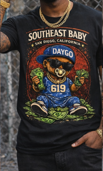 Southeast Baby Tee BLUE