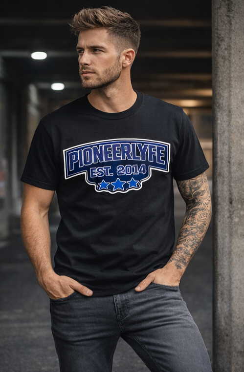 Pioneerlyfe Est. 2014 Signature Logo Tee