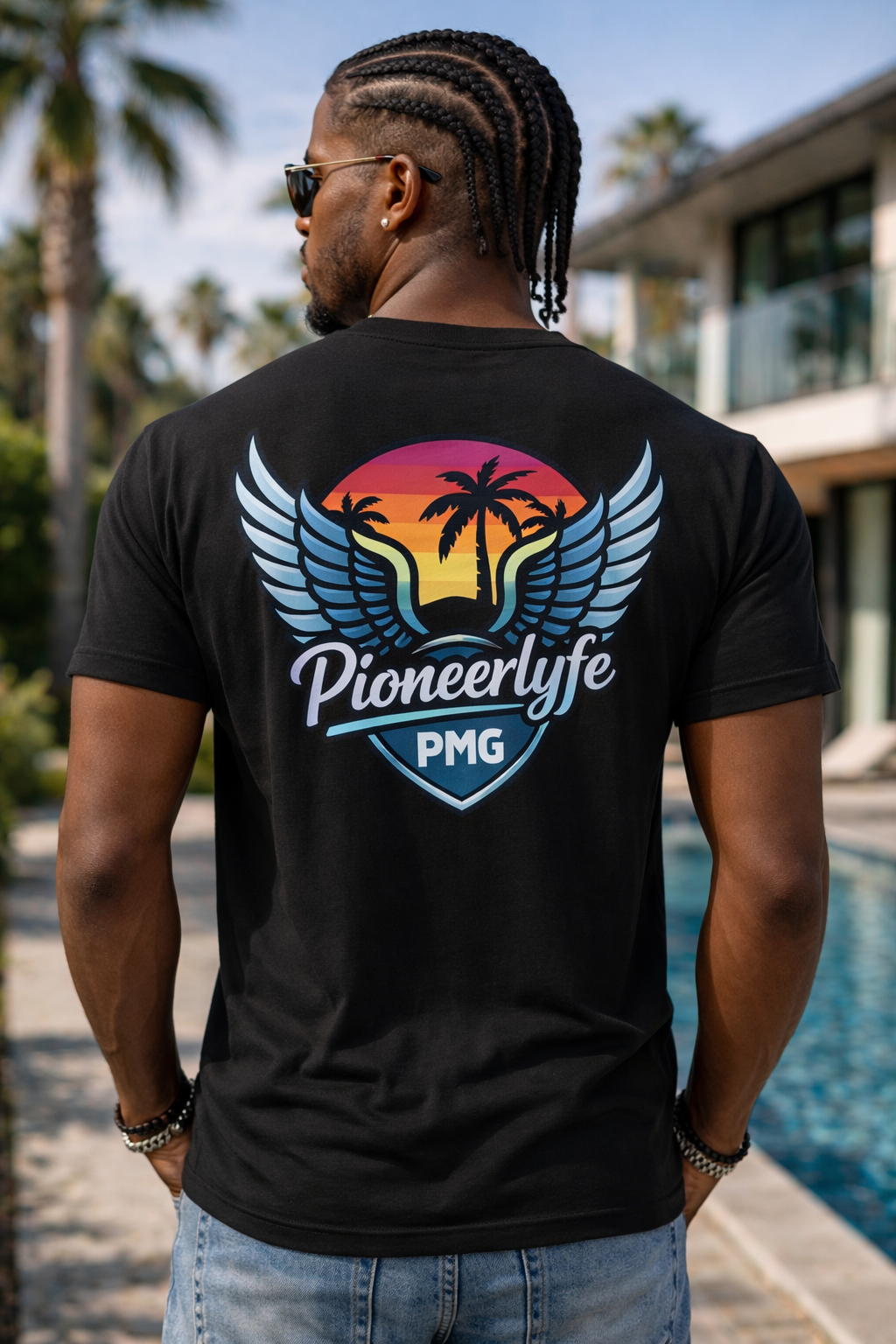 Pioneerlyfe Signature Gradient Tee