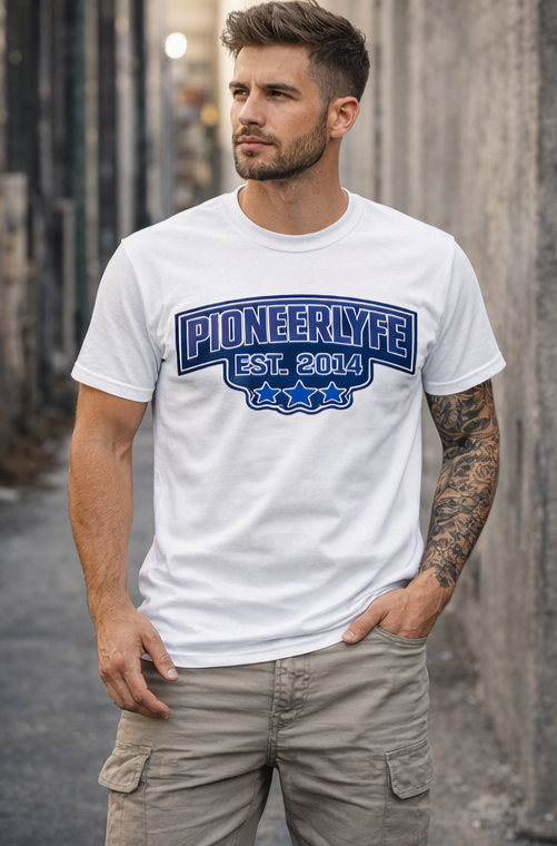Pioneerlyfe Est. 2014 Signature Logo Tee