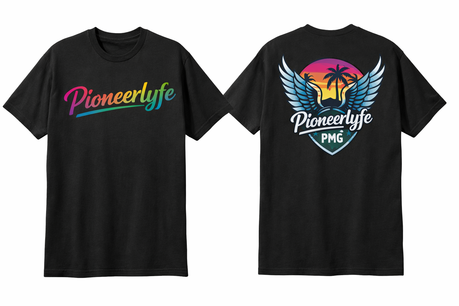 Pioneerlyfe Signature Gradient Tee