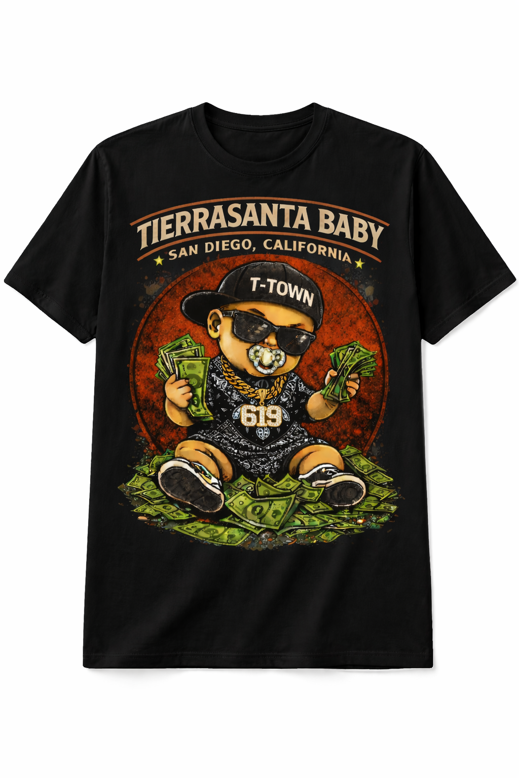 TIERRASANTA BABY – T-TOWN 619 TEE