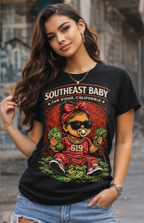 Southeast Babygirl Tee RED
