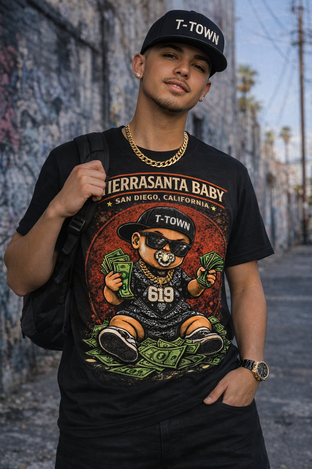 TIERRASANTA BABY – T-TOWN 619 TEE