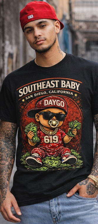 Southeast Baby Tee RED